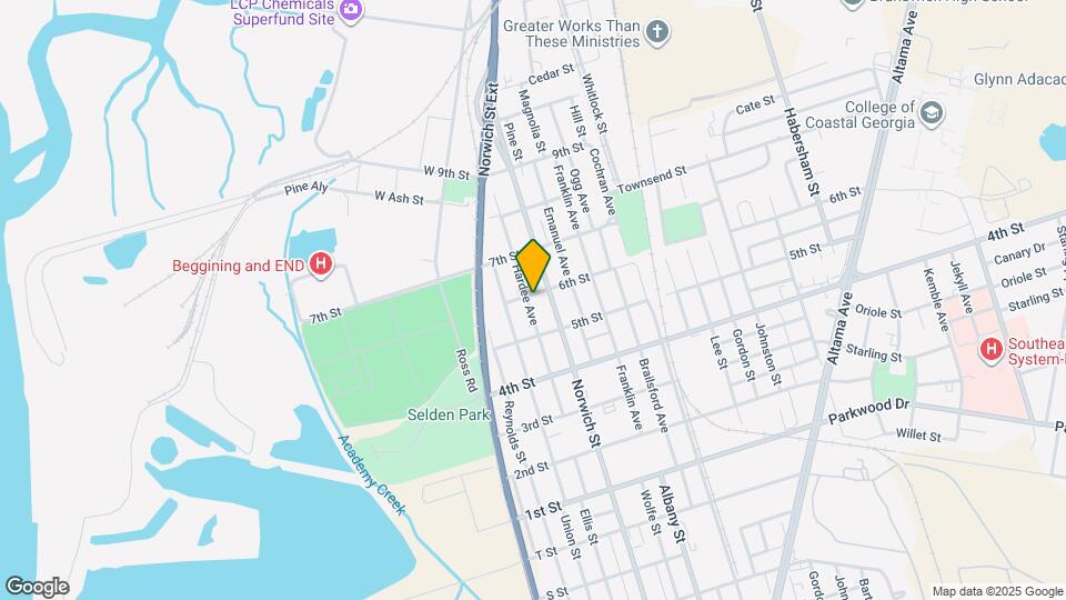 3526 Hardee Ave Map and Location Details