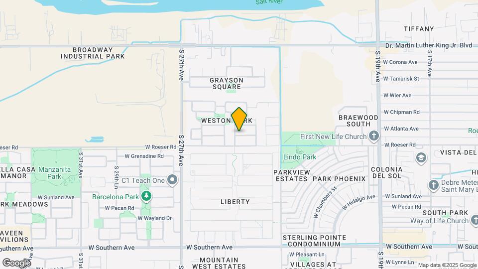 2444 W Mobile Ln Map and Location Details