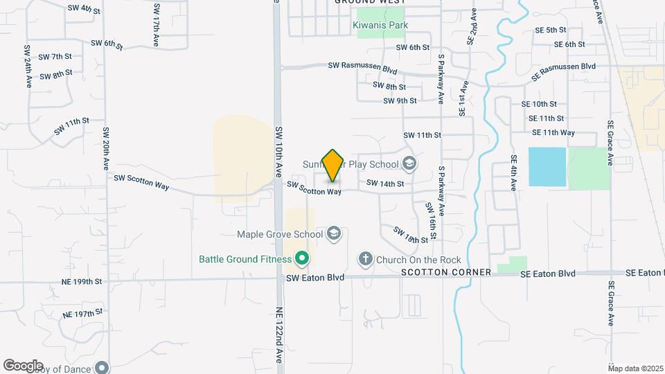 1407 SW 7th Ct Map and Location Details