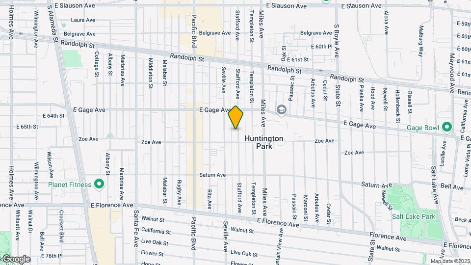 6519 Stafford Ave Map and Location Details