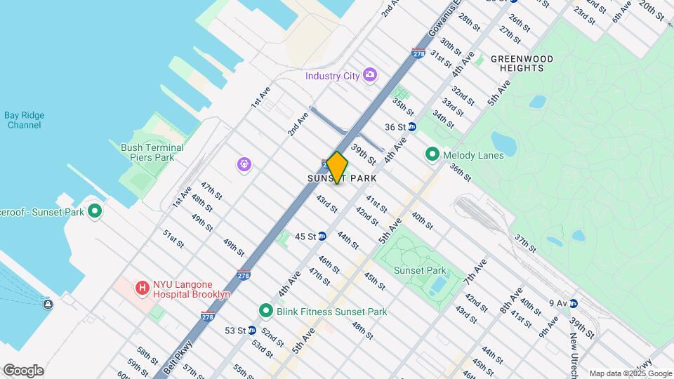 345 42nd St Map and Location Details