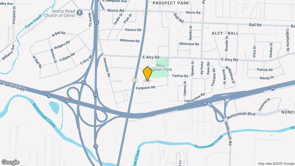 2573 E Don Krag Cir Map and Location Details