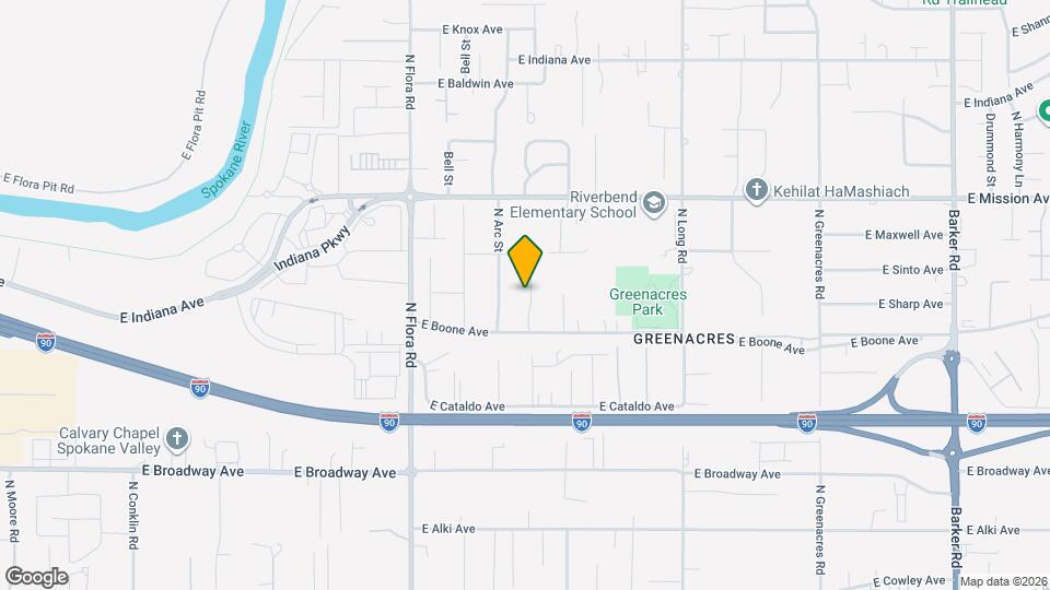 1231 N Tschirley St Map and Location Details
