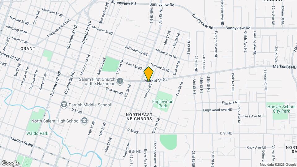 1385 18th St NE Map and Location Details