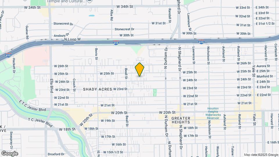 955 W 24th St Map and Location Details