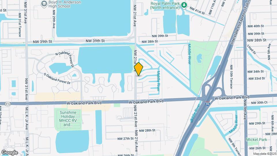 2020 NW 33rd Ct Map and Location Details