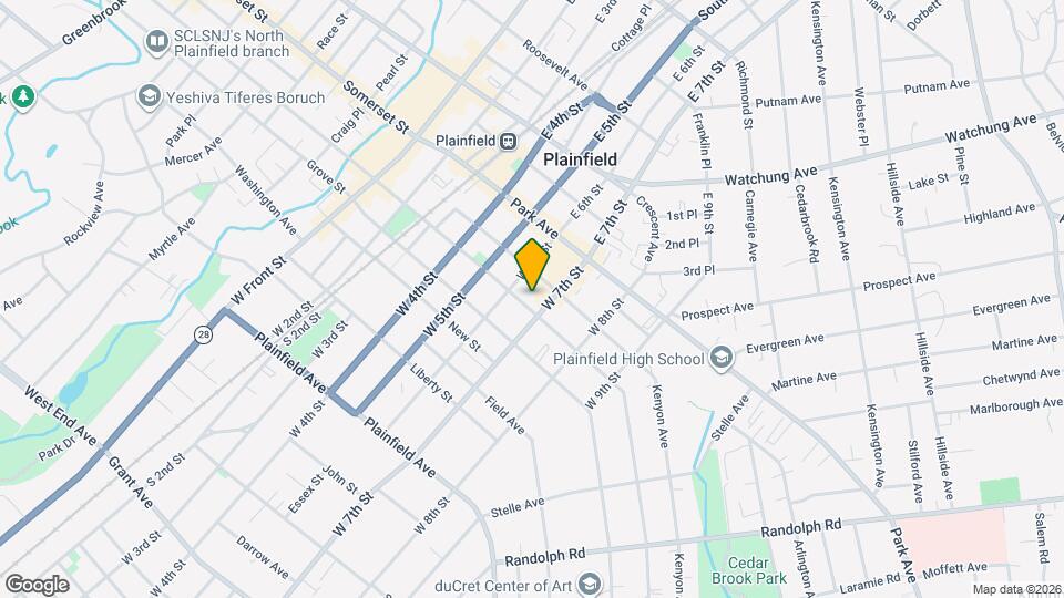 The Plaza of Plainfield Map and Location Details