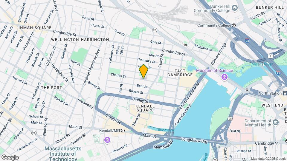 152 Charles St, Unit 2 Map and Location Details