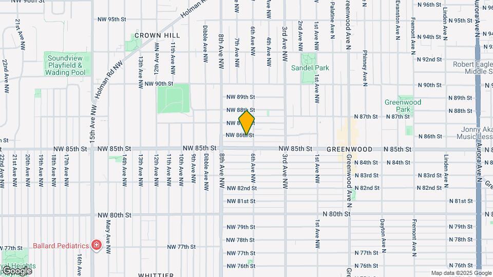 613 NW 86th St Map and Location Details
