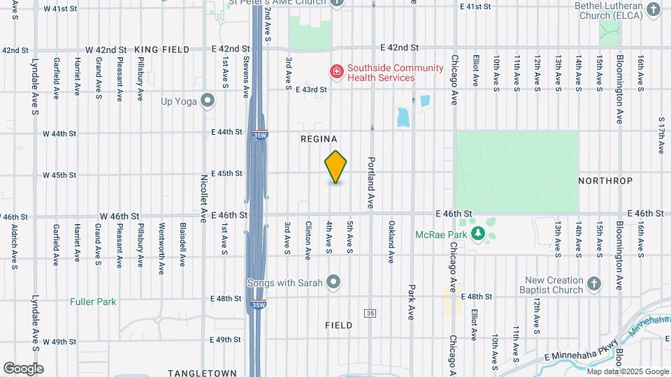 4525 4th Ave S Map and Location Details