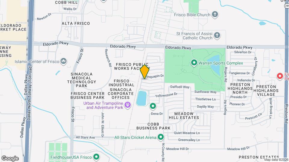7046 St Augustine Dr Map and Location Details