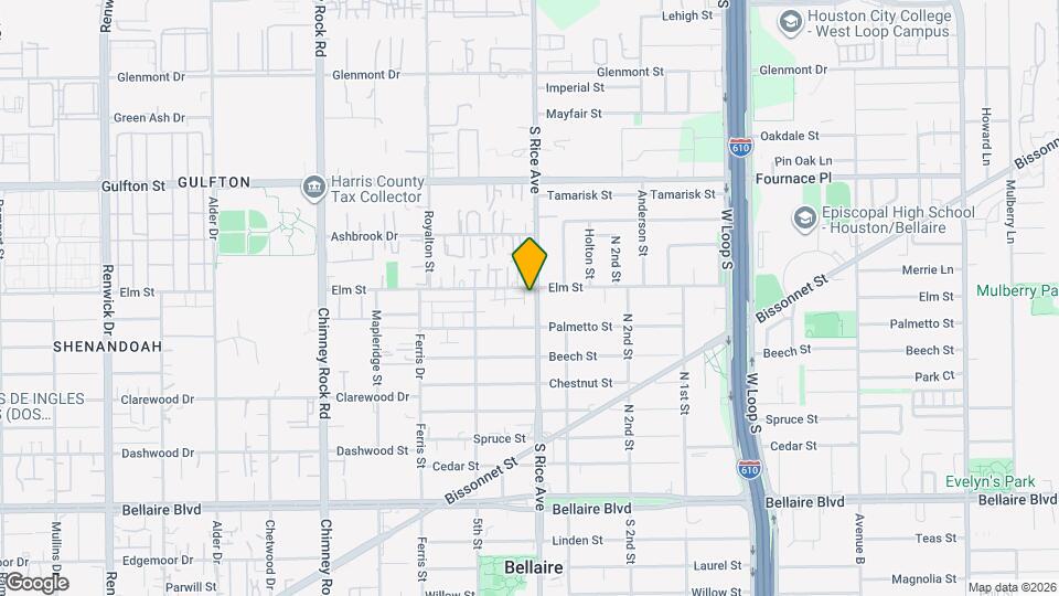 6306 S Rice Ave Map and Location Details