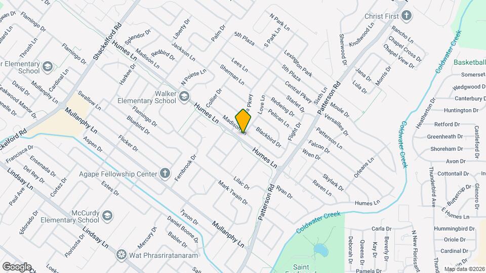 780 Madison Ln Map and Location Details