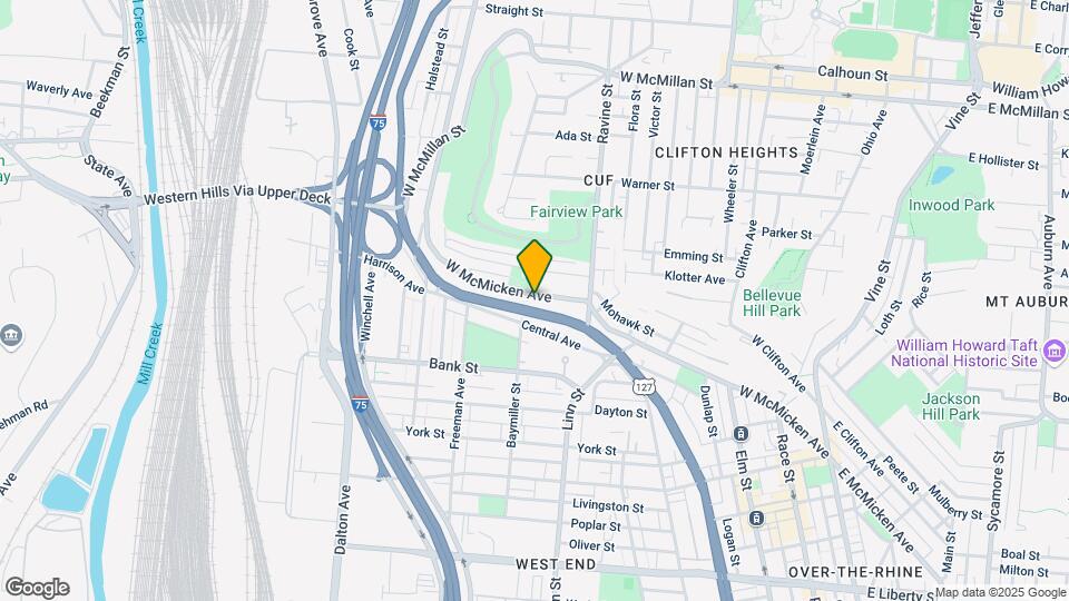 461 W McMicken Ave Map and Location Details