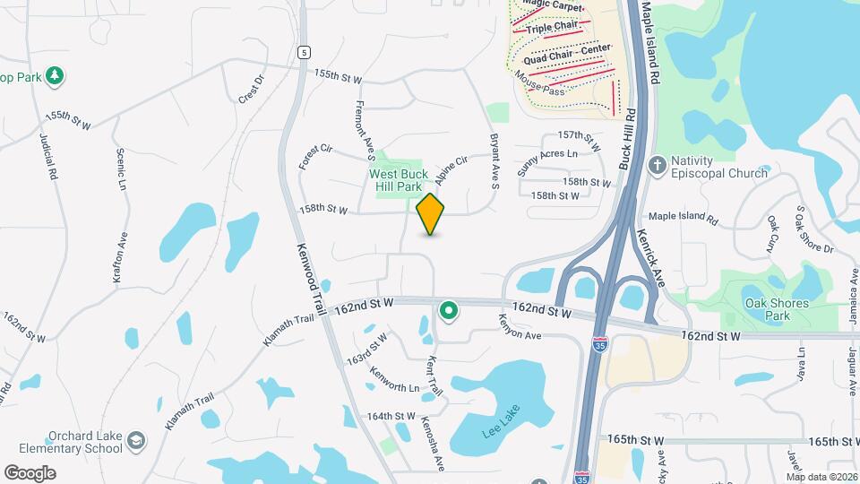 16027 Kenyon Ave Mapa y Detalles de la Ubicación