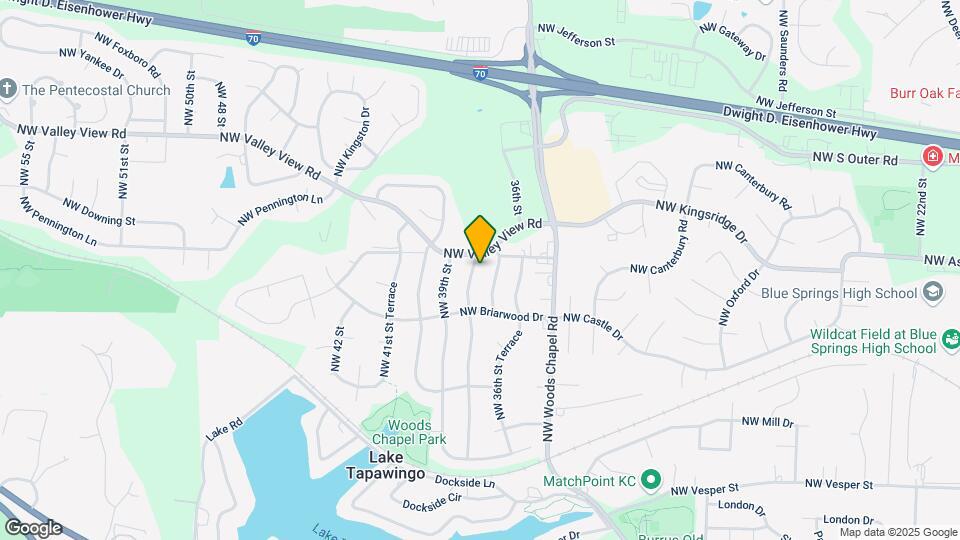 908 NW Springwood Dr Map and Location Details