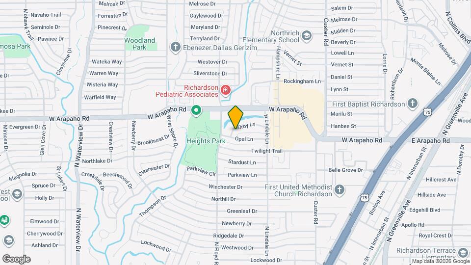 623 Kirby Ln Map and Location Details