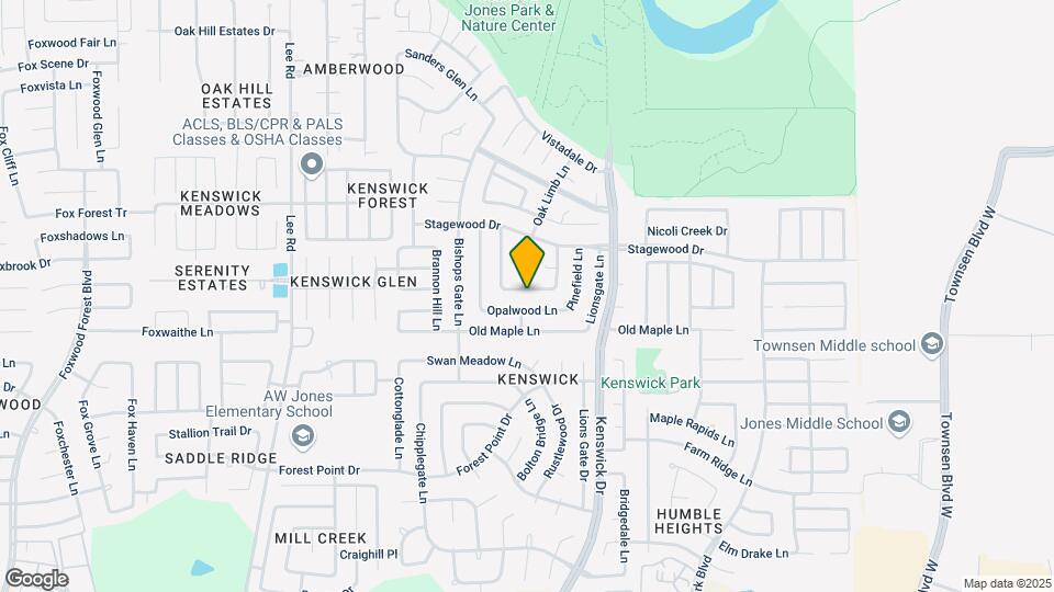 8326 Carmelwood Ln Mapa y Detalles de la Ubicación