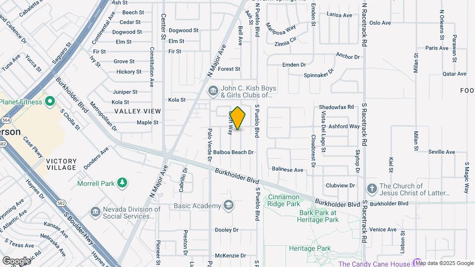 785 Beach Park St Map and Location Details