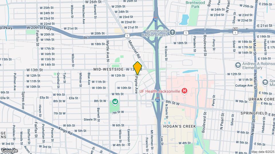 2103 Payne Ave Map and Location Details
