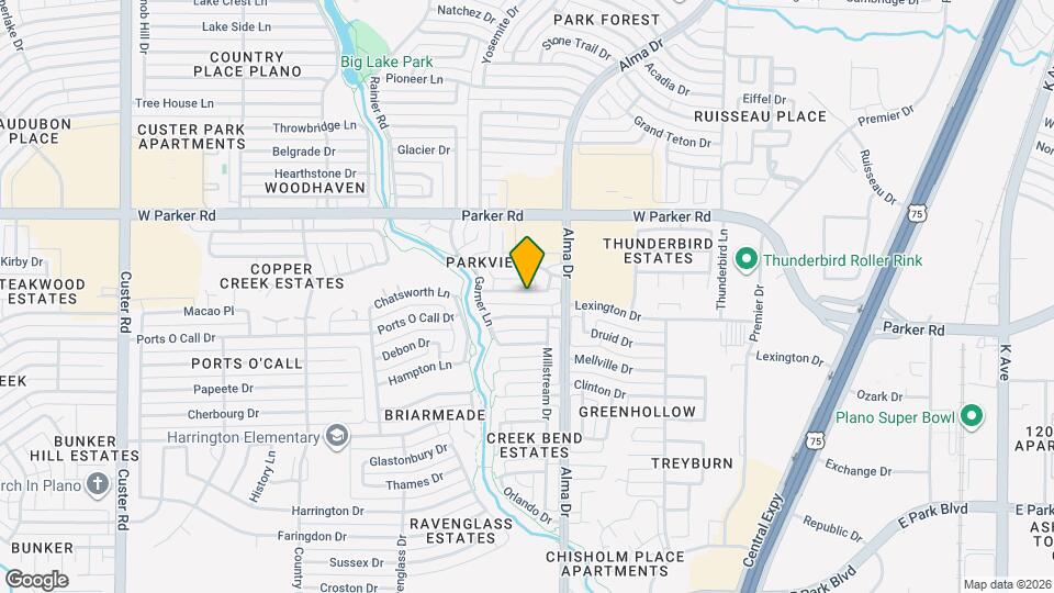 1104 University Dr Map and Location Details