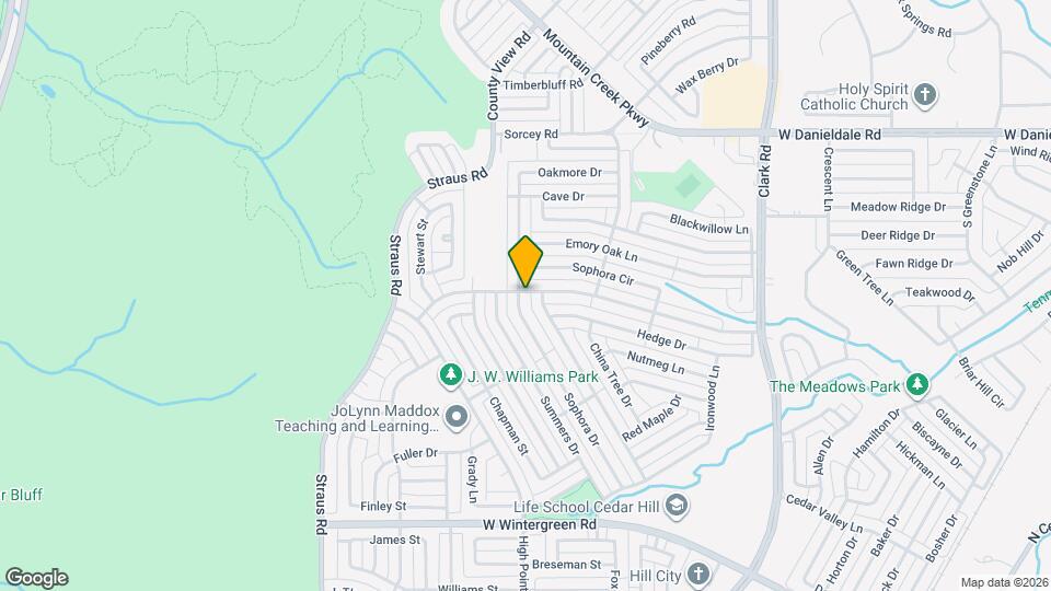 9546 Sophora Dr Map and Location Details