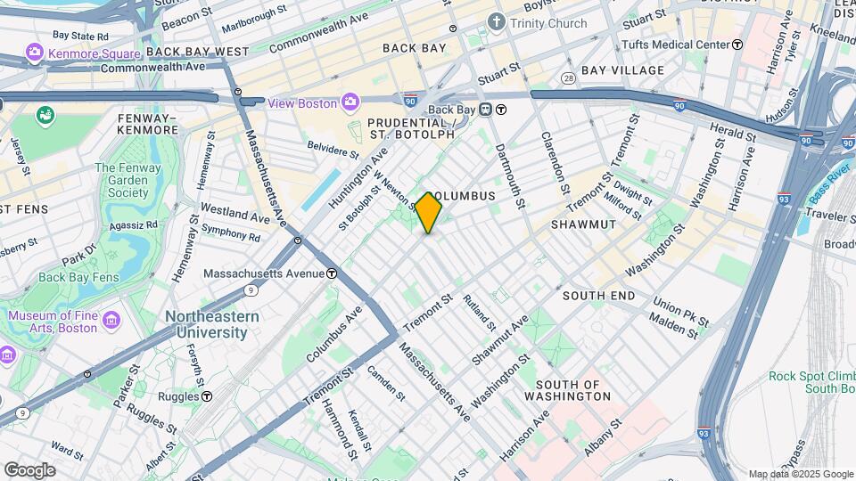 486 Columbus Ave, Unit 3 Map and Location Details