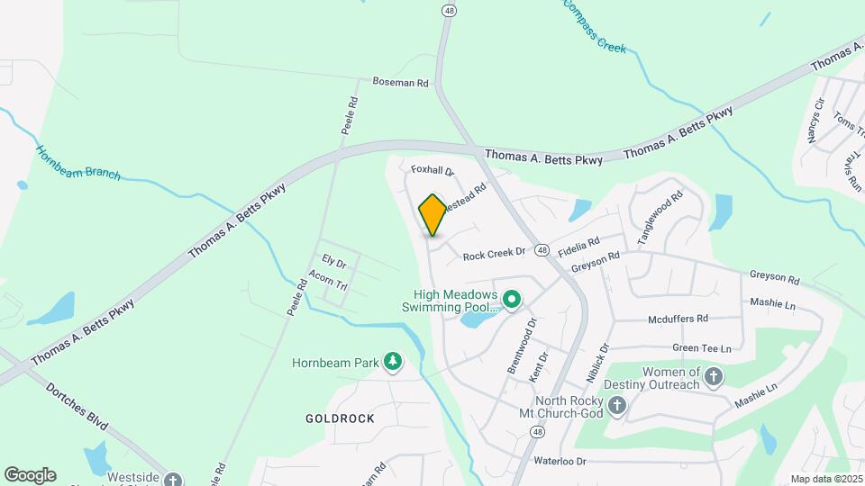 1508 Treetop Ln Map and Location Details