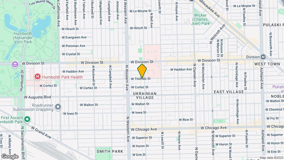 2305 W Thomas St Map and Location Details