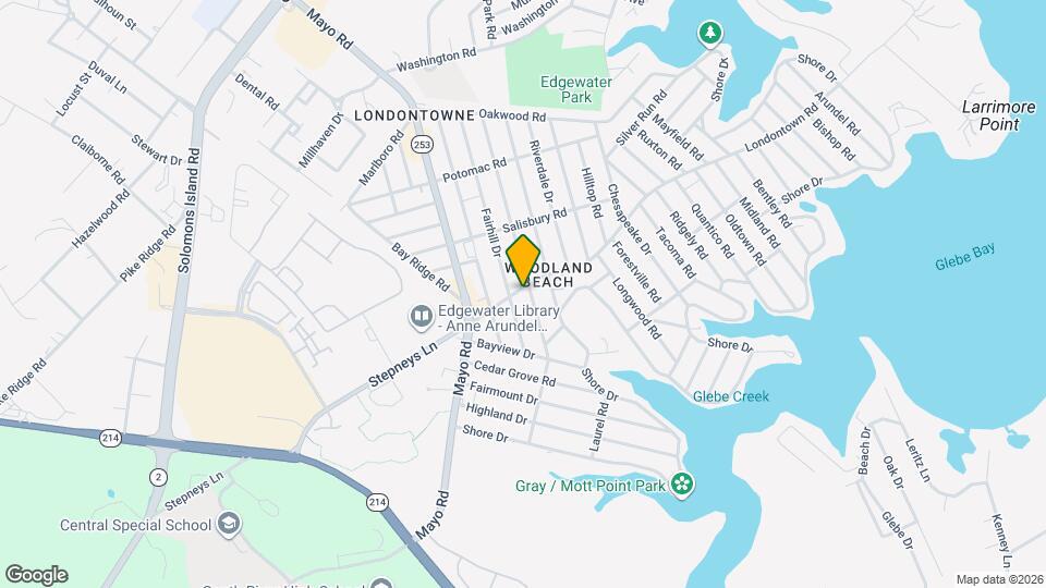 325 Londontown Rd Mapa y Detalles de la Ubicación