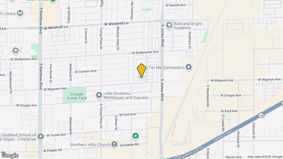 6246 Tillman Crest Ave Map and Location Details