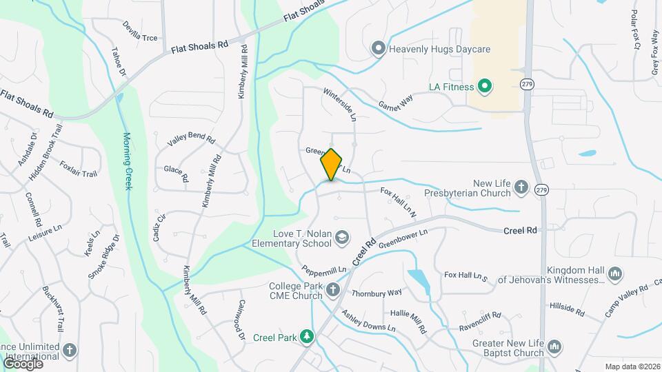 2825 Fox Hall Ln N Mapa y Detalles de la Ubicación
