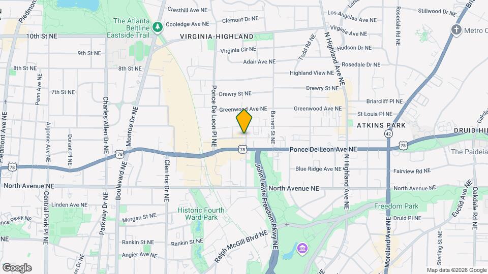 740 Bonaventure Ave NE Mapa y Detalles de la Ubicación