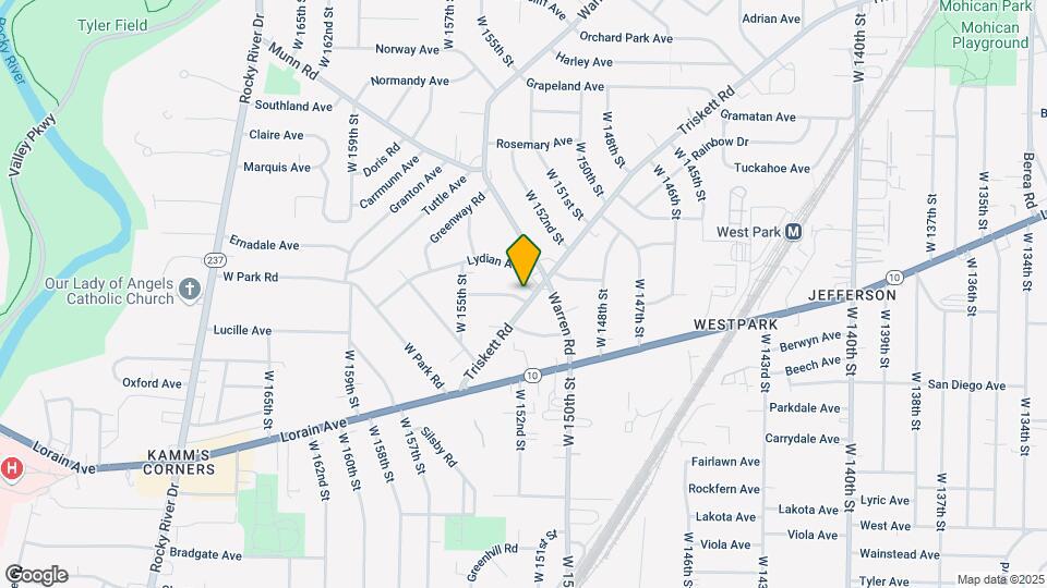15260 Triskett Rd Map and Location Details