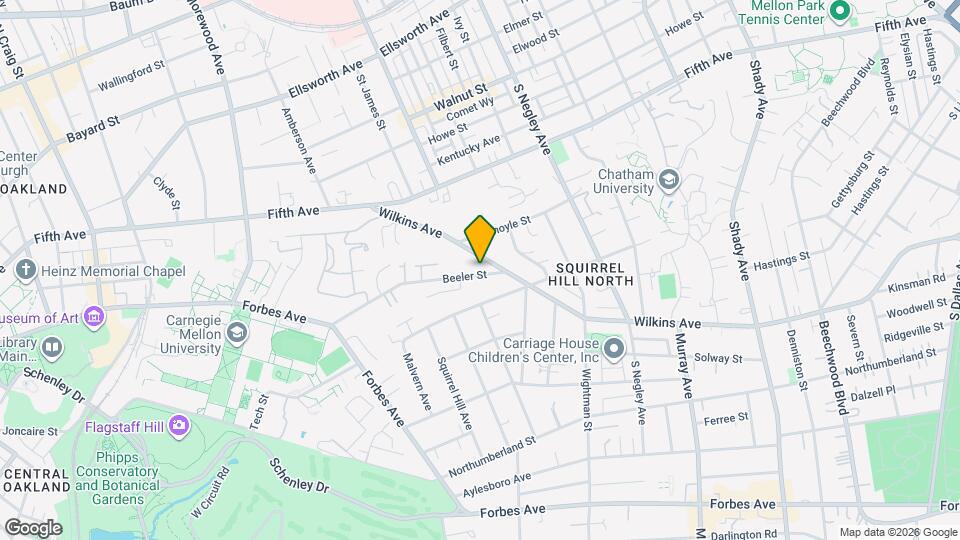 5541 Beeler St Map and Location Details