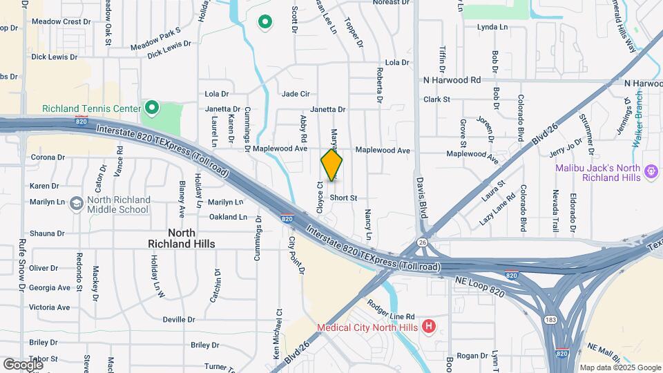 4911 Maryanna Way Map and Location Details