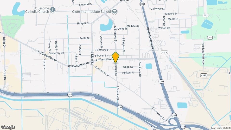 720 S Shanks St Map and Location Details