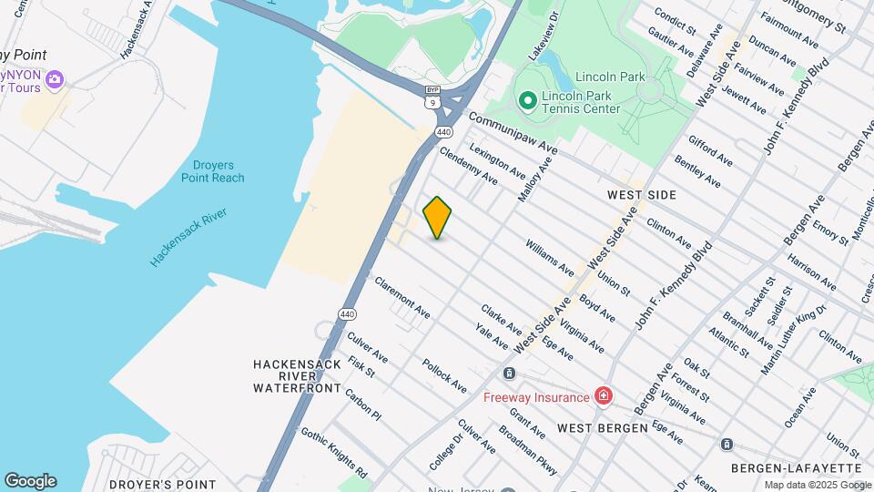 380 Ege Ave Mapa y Detalles de la Ubicación