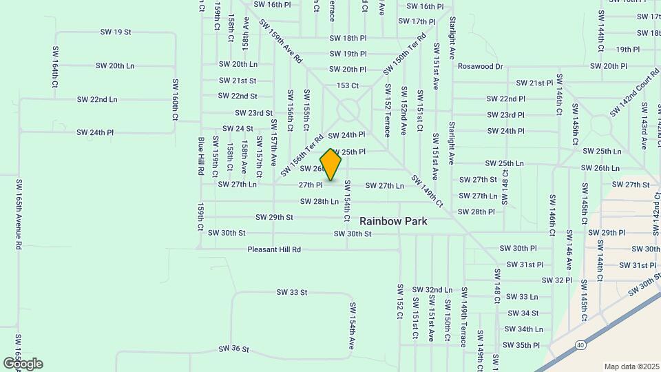 15424 SW 27th Ln Map and Location Details