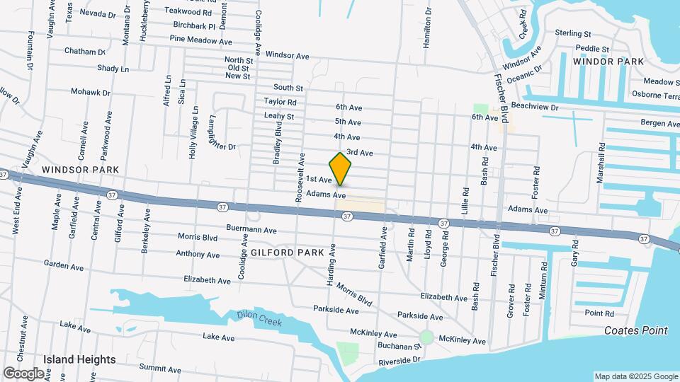 513 Harding Ave Mapa y Detalles de la Ubicación