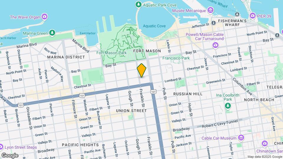 2942 Franklin Mapa y Detalles de la Ubicación