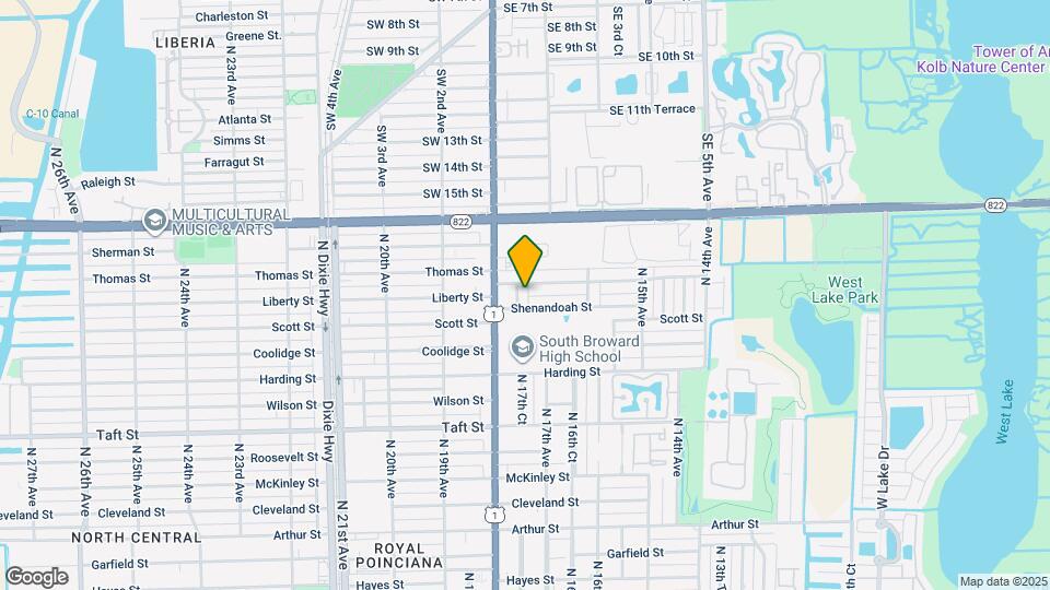2115 N 17th Ct Map and Location Details