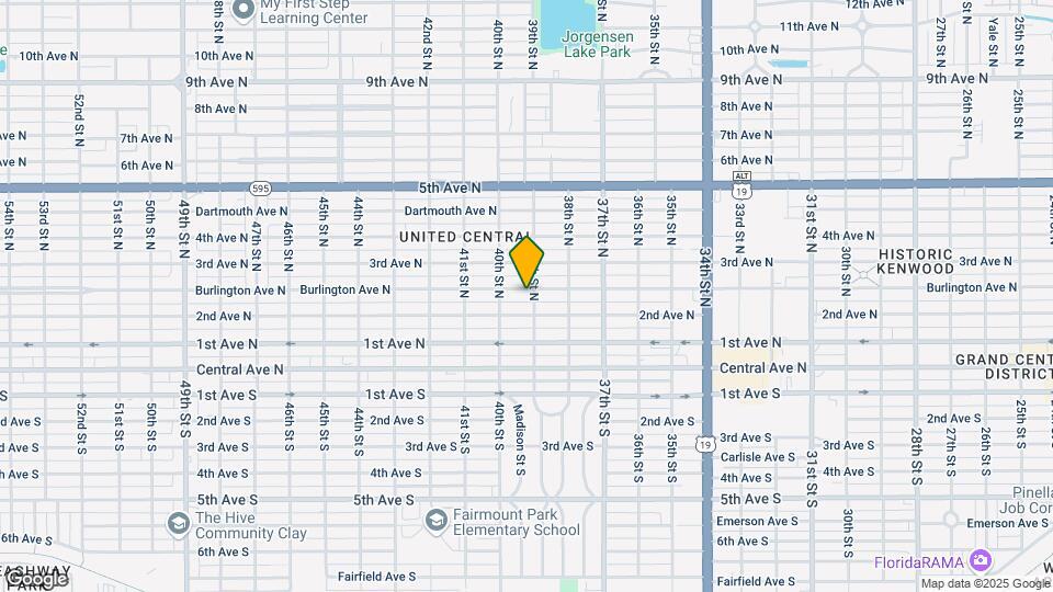 3910 Burlington Ave N Map and Location Details