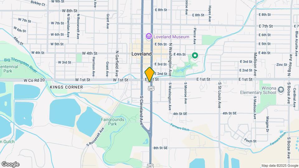 117 S Lincoln Ave Mapa y Detalles de la Ubicación