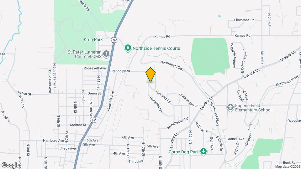 3211 Newport Rd Map and Location Details