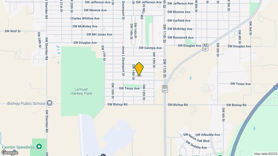 1307 SW Tennessee Ave Map and Location Details