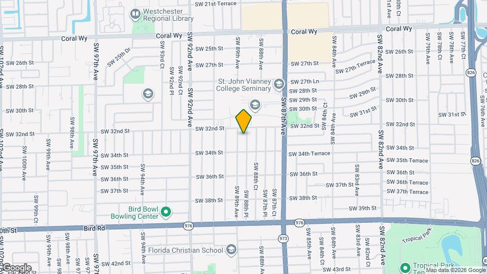 3252 SW 88th Pl Map and Location Details