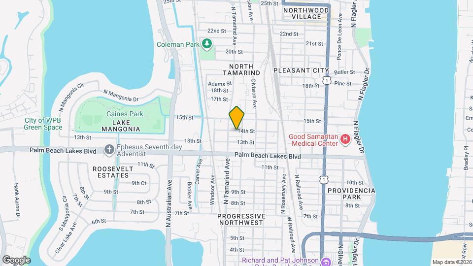 908 14th St Map and Location Details