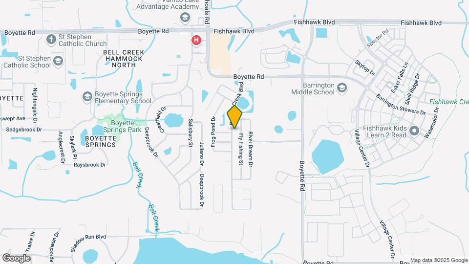 10402 Boyette Creek Blvd Map and Location Details