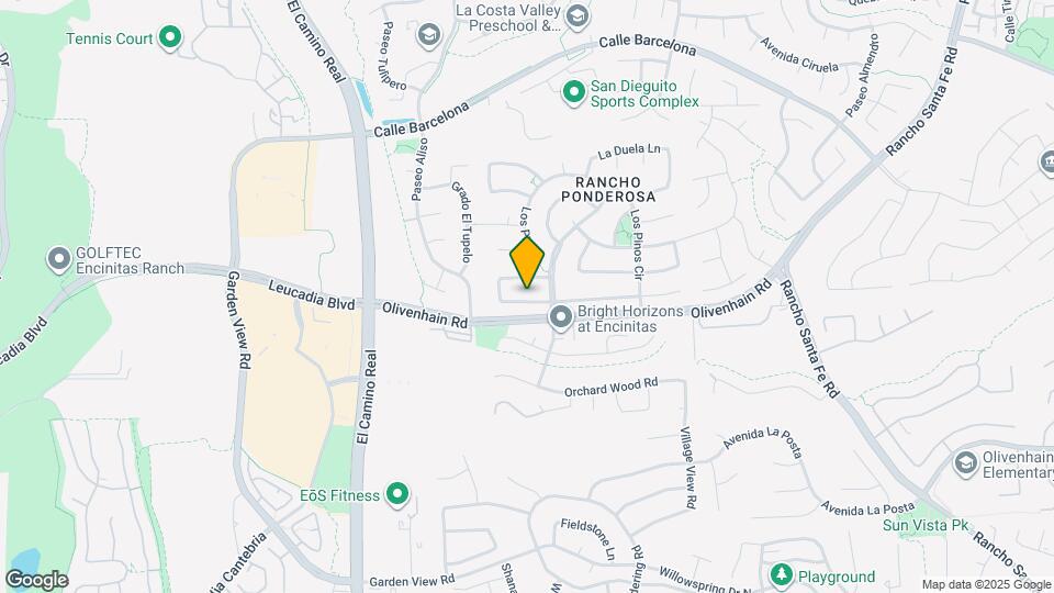 2502 Jacaranda Ave Map and Location Details